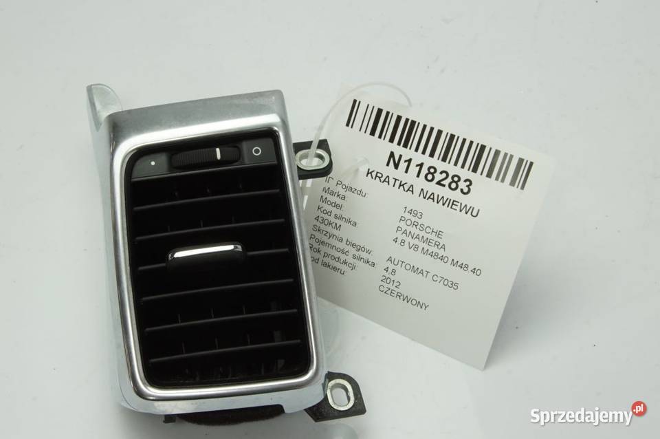 PANAMERA 970 KRATKA NAWIEWU 970553171 Pozostałe Lipno sprzedam