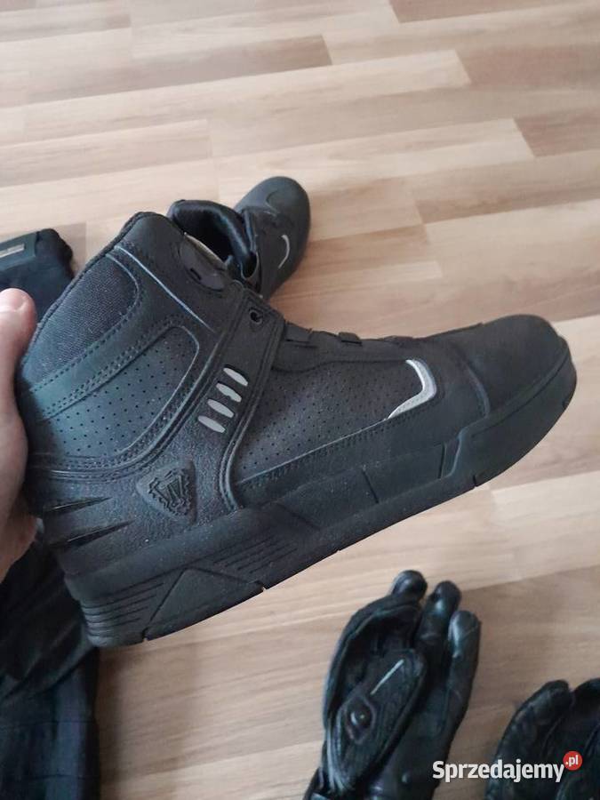 Buty motocyklowe czarne ochraniacze rozmiar 46 Zielona Góra