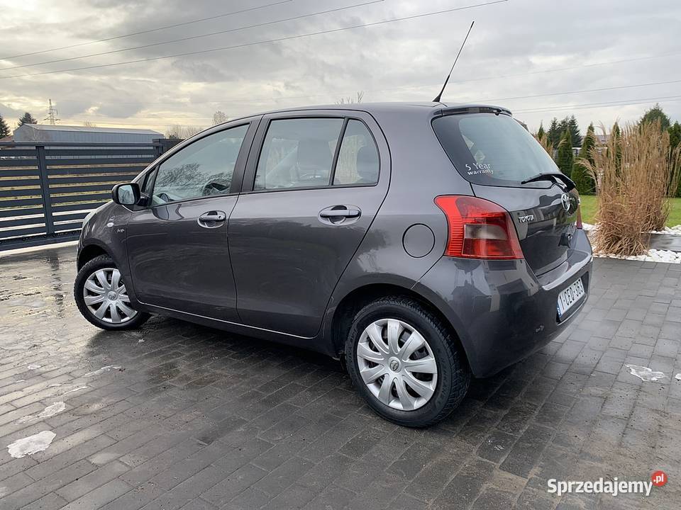 Toyota Yaris 14 D4D 2008 r Opłatach 278000km Yaris mazowieckie Płock