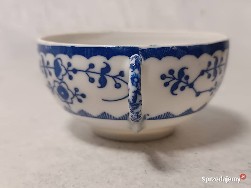 Azjatycka Kolekcjonerska Filiżanka Duet Japonia Porcelana i szkło Augustów