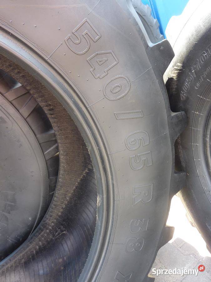 2x Opona używana rolnicza 54065R38 MICHELIN Zaścianki