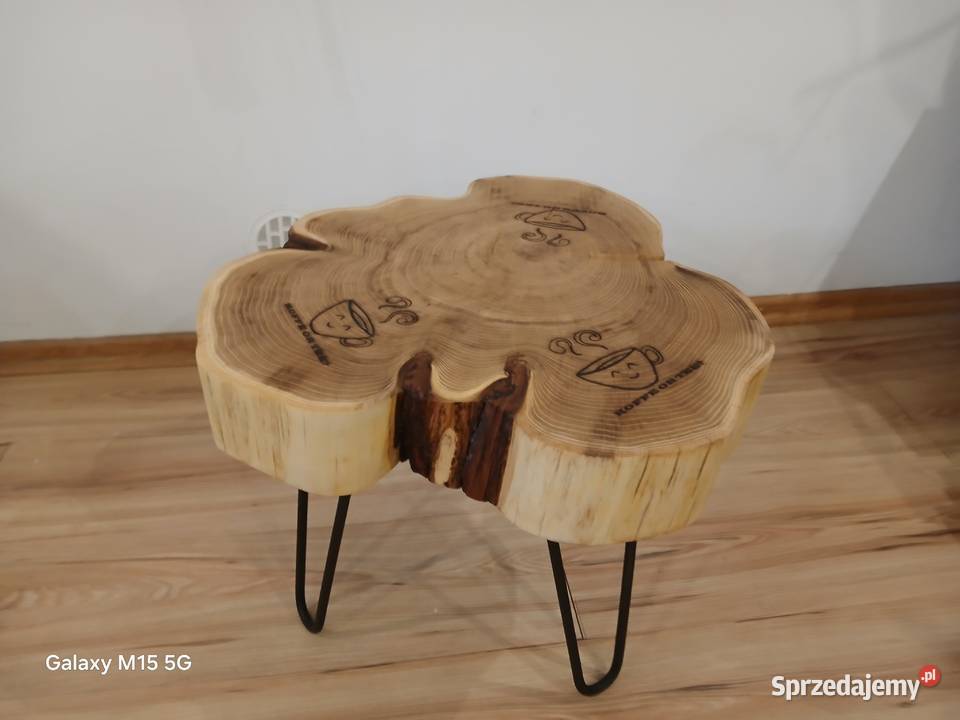 Stolik kawowy z akacji Skawina