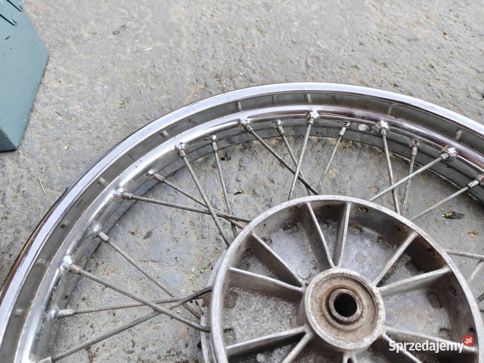 Piękne koło felga do CZ 350 Jawa deluxe 18 nie Pozostałe Pozostałe Zamość