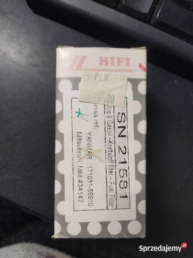 FILTR PALIWA HIFI FILTER SN 21581 sprzedam