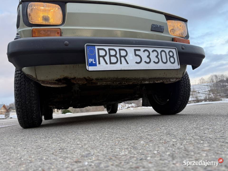 Fiat 126P 650E kapliczka bagażnik dachowy