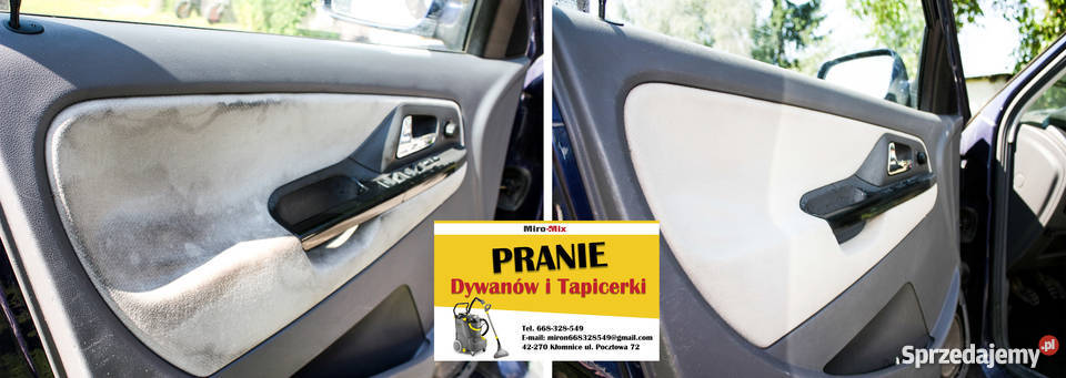 Pranie Dywanów i Tapicerki Meblowej Samochodowej Sprzątanie Kłomnice