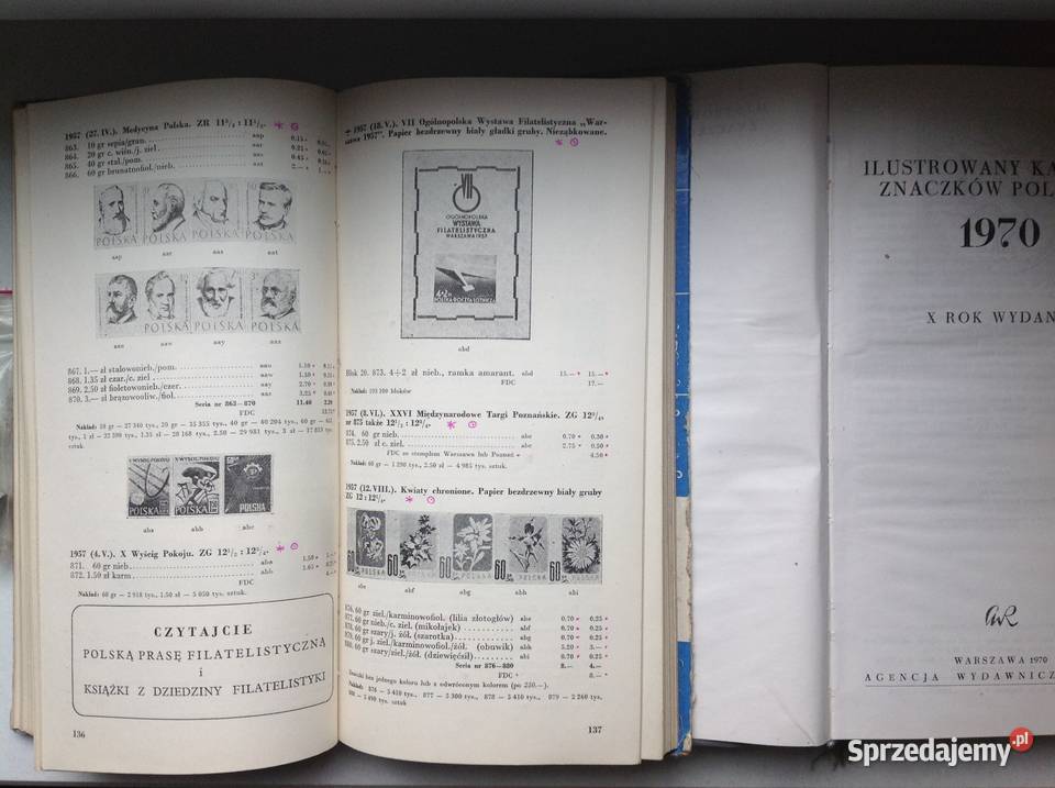 Ilustrowany katalog znaczków polskich 1963 i Katowice
