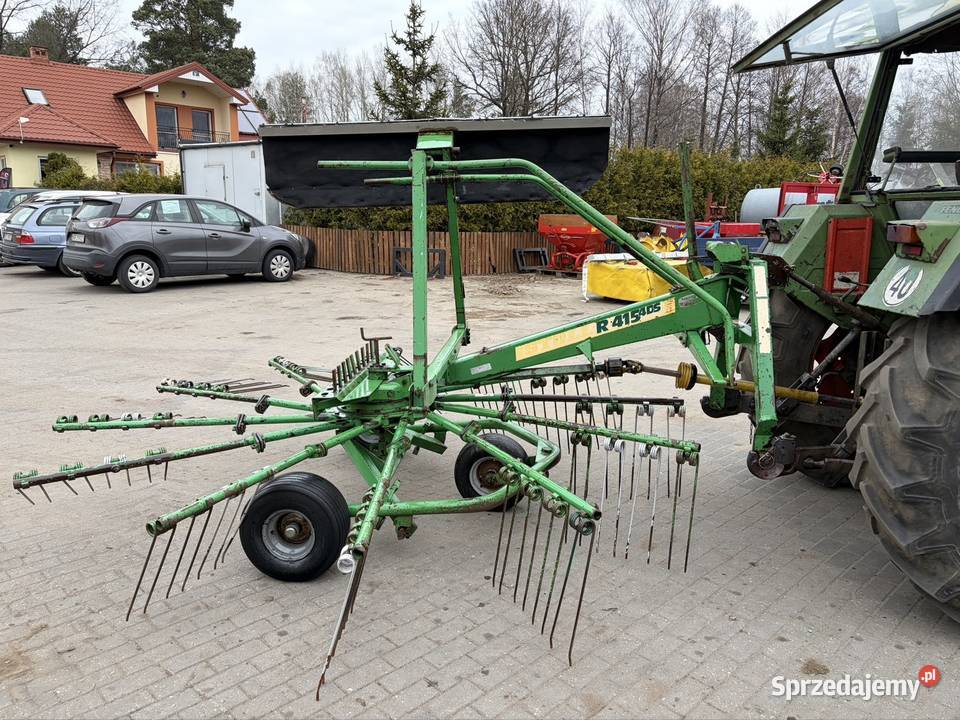 Zgrabiarka karuzelowa Stoll R 415 nie Krone nieuszkodzony mazowieckie Myszyniec