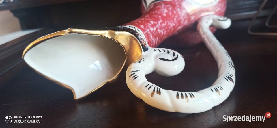 Amfora wazon Vintage Hubert Bequet Ceramique Gdańsk