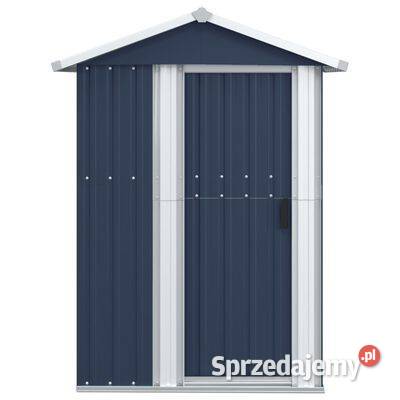 vidaXL Szopa ogrodowa antracyt 126x975x177 stal Warszawa