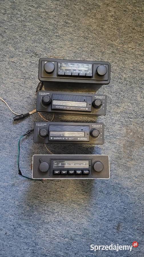 Radio safari I kaseciak głośniki Kraków sprzedam