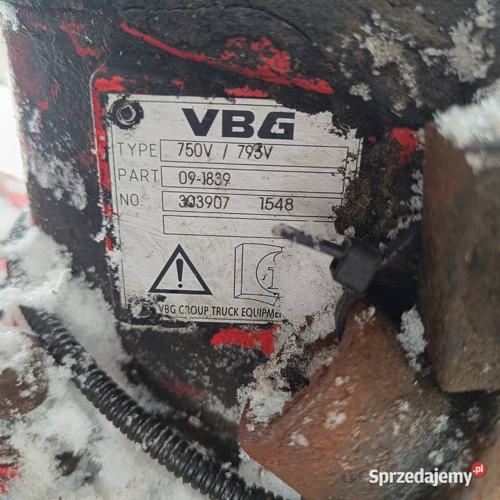 Zaczep Hak VBG 750V szwedzki skandynawski Baranów Sandomierski sprzedam