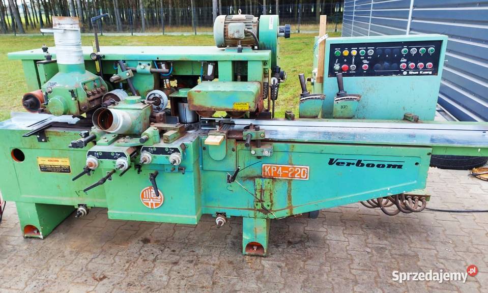 Strugarka czterostronna Weinig Gubisch Scm Tos 4
