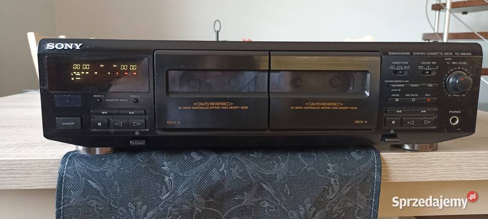 Magnetofon SONY TC WE405 Kazimierza Wielka
