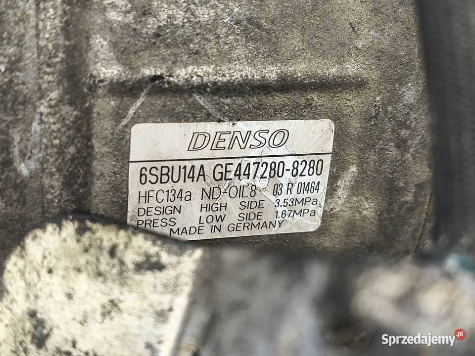 SPRĘŻARKA KLIMATYZACJI BMW F10 F11 F30 F31 20 D Chełm