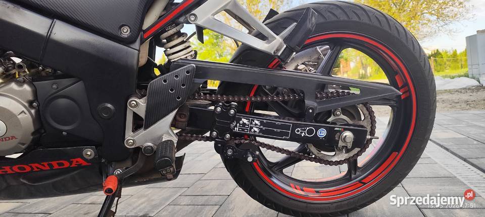 Honda cbr 12550 AM czerwony Medyka