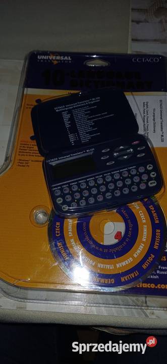 Elektroniczny tłumacz translator 10 języków Sieradz