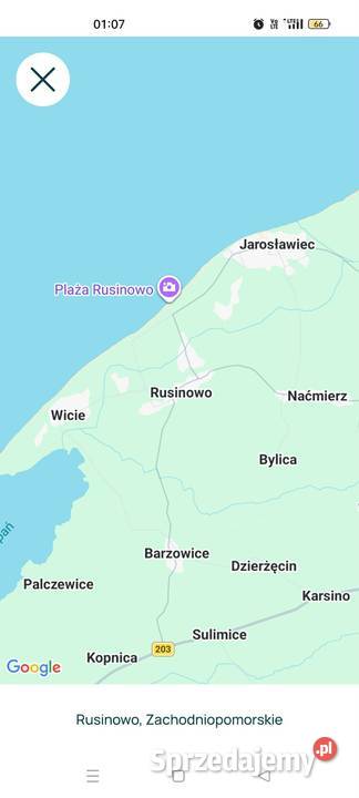 WYNAJME DOMEK W RUSINOWIE KJAROSLAWCA 200ZLDOBA zachodniopomorskie Rusinowo