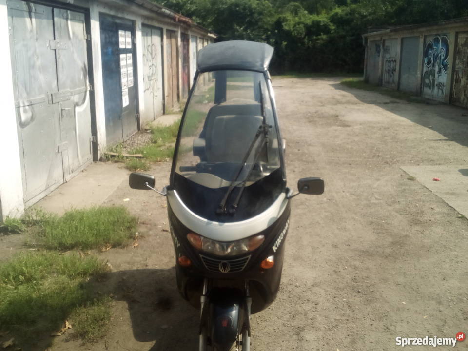 Skuter z dachem Kingway Poster 50 dolnośląskie Wrocław