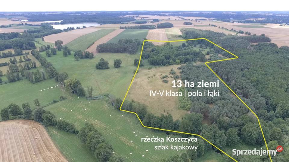 Teren pod rezydencję Piękna okolica 129900m2 Ryżyn