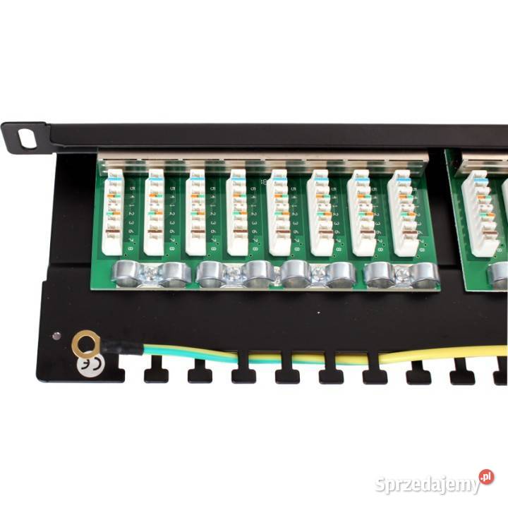 PATCH PANEL FTP CAT5E 24 PORTY 05U PGF5EFTP24B8 Knurów sprzedam