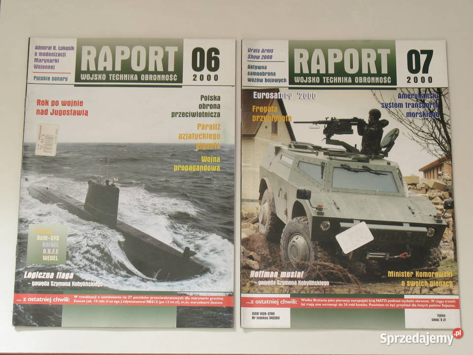 Raport WTO 412 rocznik 2000 6 Wojsko i militaria małopolskie Kraków