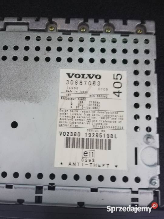 Radio volvo v40 Wyposażenie wnętrza śląskie Czerwionka-Leszczyny