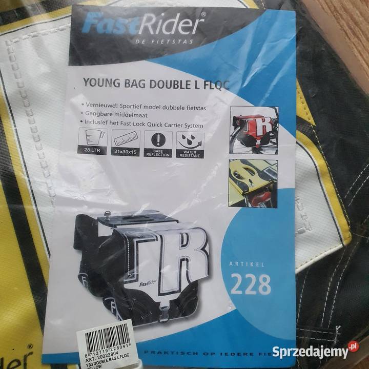 FastRider sakwy rowerowe podwójne Nowa Sól