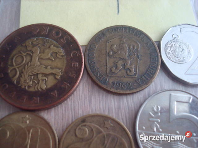 Monety czeskie Numizmatyka kujawsko-pomorskie Bądkowo