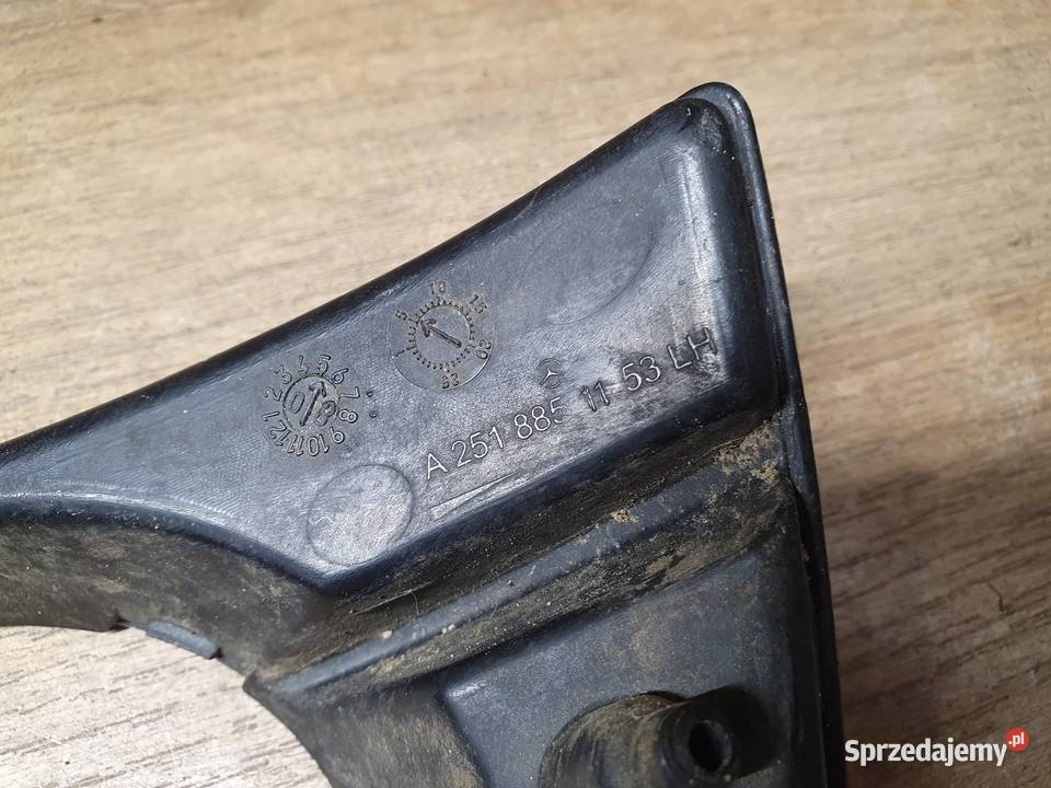 MERCEDES W251 KRATKA ZDERZAKA LEWA PRZÓD Międzychód