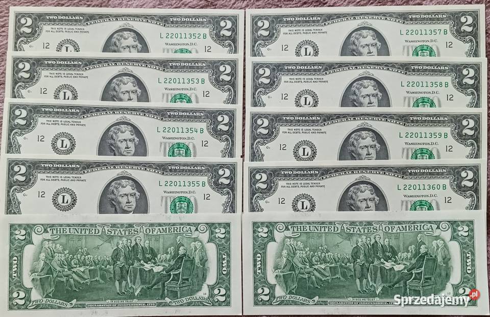 10 x 2 USA 2017 r seria AmenLSan Francisco Konin