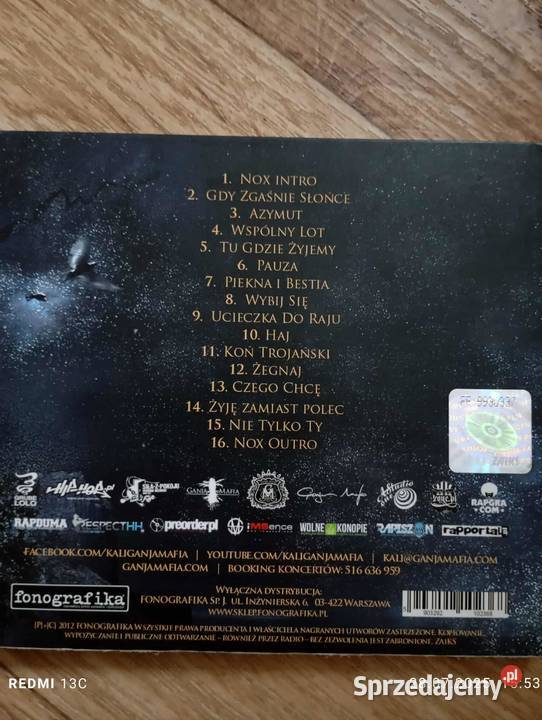 Płyty CD polski rap Białas Kali Chada Uzumaki