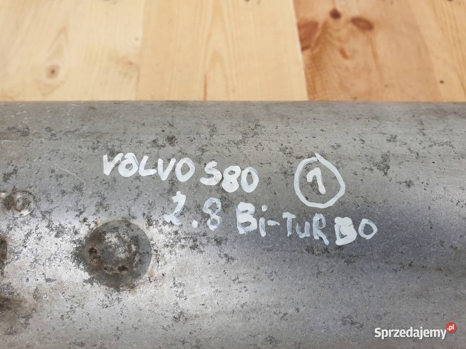 Volvo S80 28 T6 BITURBO BI TURBO TŁUMIK ŚRODKOWY Janów