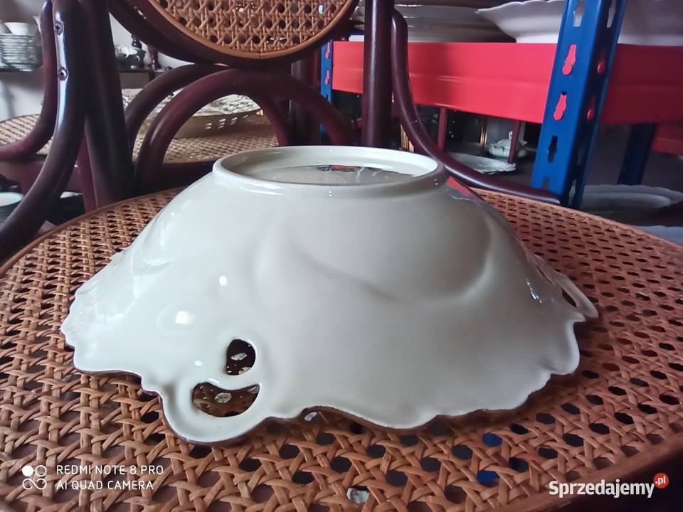 Patera salaterka okrągłaZ ażurem
IlumenauMade in Porcelana i szkło Gdańsk sprzedam