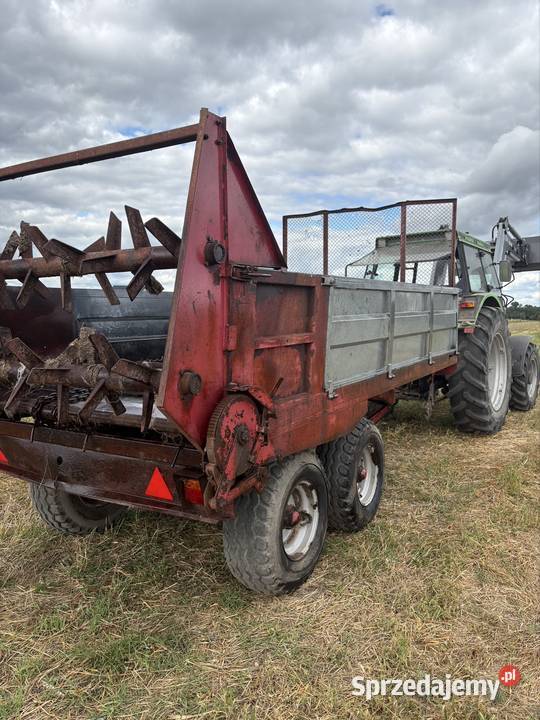 Rozrzutnik obornika igamet warfama 8 ton Sołki