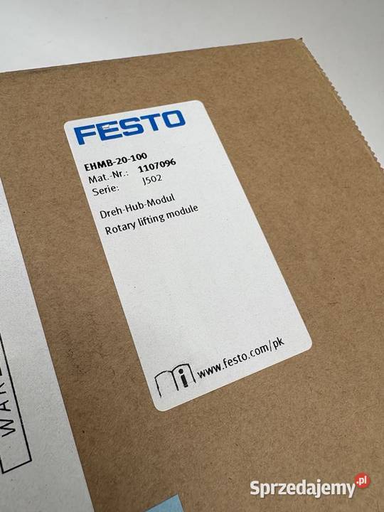 Festo EHMB20100 1107096 Rotary Lifting Module Pozostałe Pozostałe Warszawa