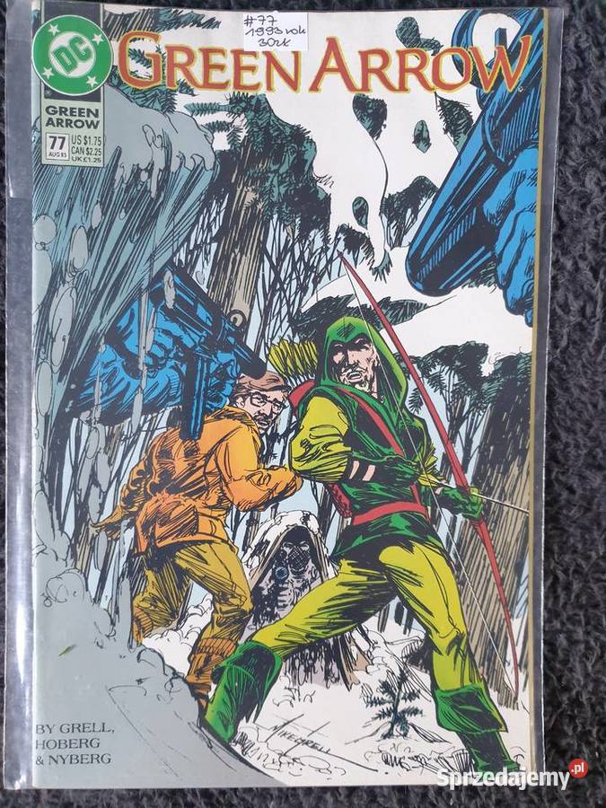 Green Arrow zestaw 9 komiksów DC USA 19901993 Gdynia