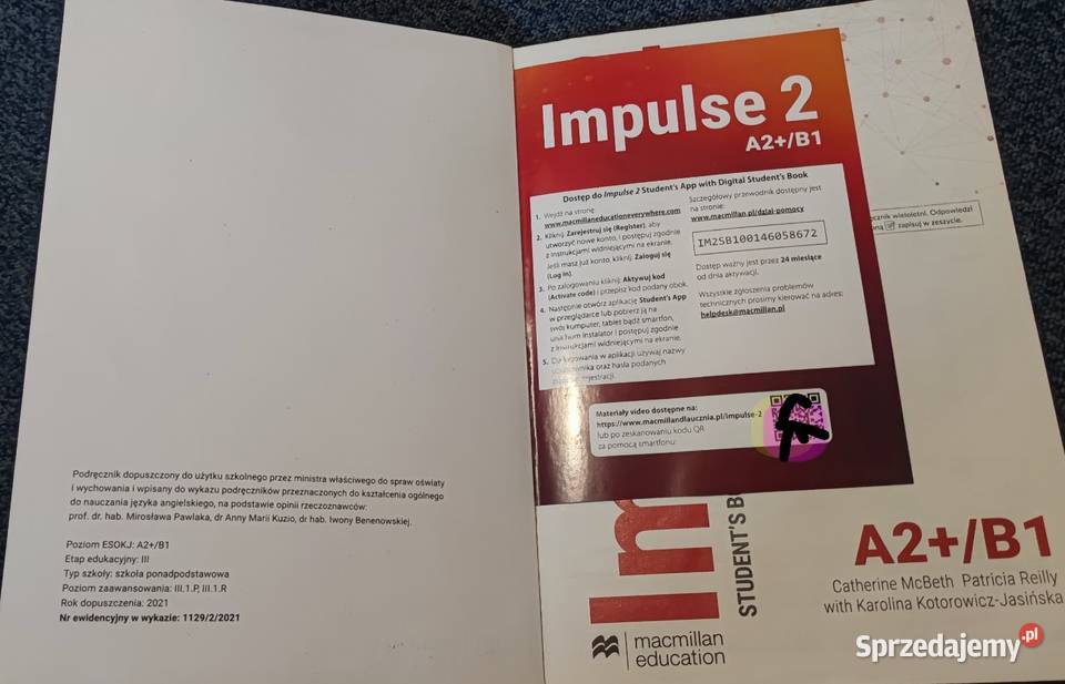 Impulse 2 a2b1 podręcznik Krzepice