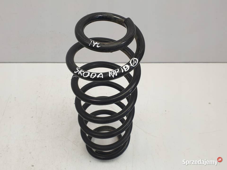 Skoda Rapid 16 TDI SPRŻYNA ZAWIESZENIA tył Kpl osobowe Rudka