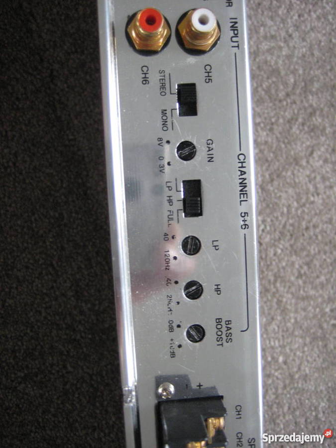 Wzmacniacz samochodowy 6000 W BLAUPUNKT VELOCITY Wzmacniacze dolnośląskie