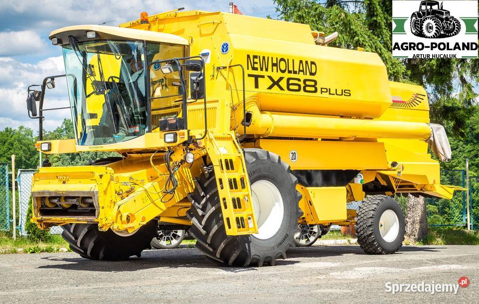 Kombajn zbożowy HOLLAND TX 68 PLUS 2002 61 M New Holland Kudowa-Zdrój