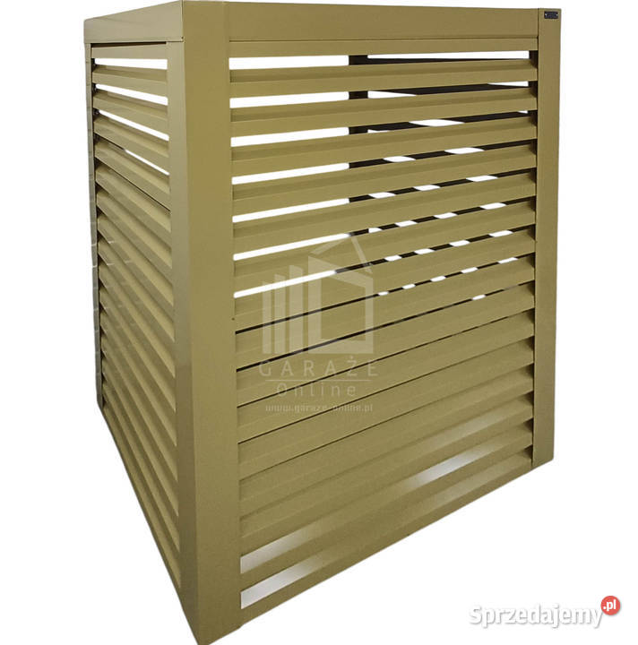 Osłona pompy ciepła 90x40x140 żółty Zabudowa Siedlce