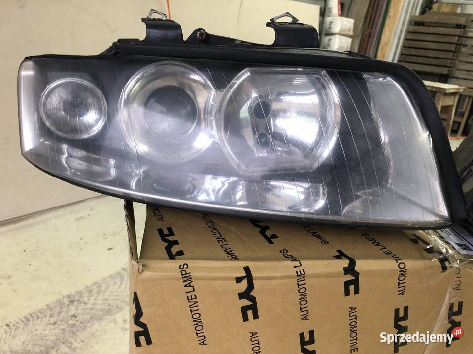 Reflektory Lampy Przednie Audi A4 B6