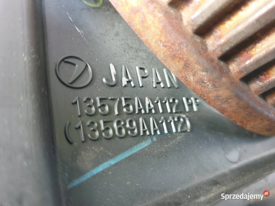 Subaru Outback III 20 16 LEWA GŁOWICA CYLINDRÓW Pasy przednie i tylne Chełm