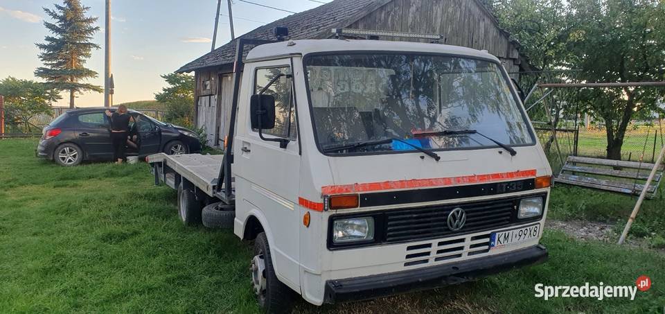Auto laweta biały Autolawety Kraków