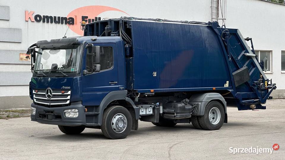 Mercedes Atego 1524 śmieciarka NTM 14m3 EURO 6 ogranicznik prędkości świętokrzyskie Wola Murowana sprzedam