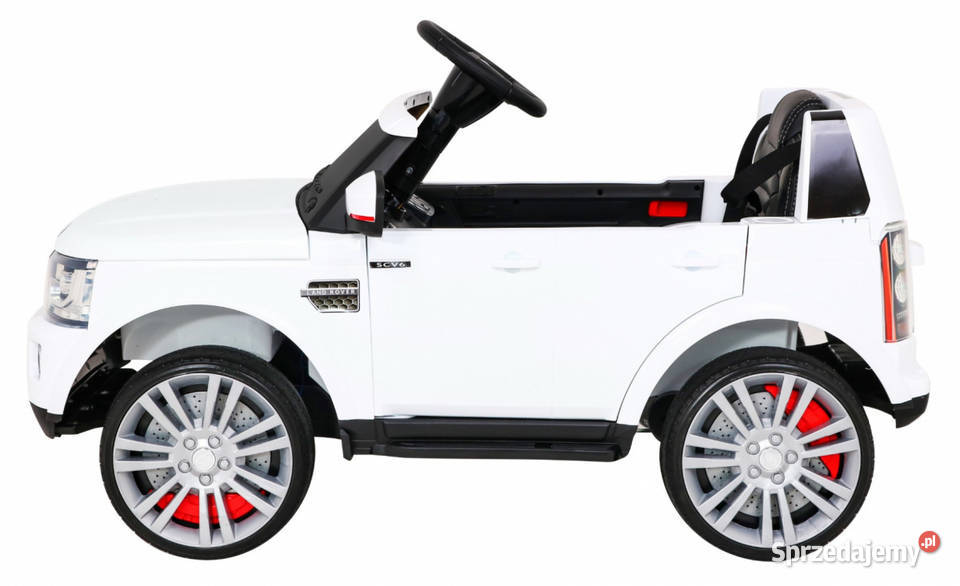 Land Rover Discovery 12V Biały Koła EVA Pilot Łopuszno