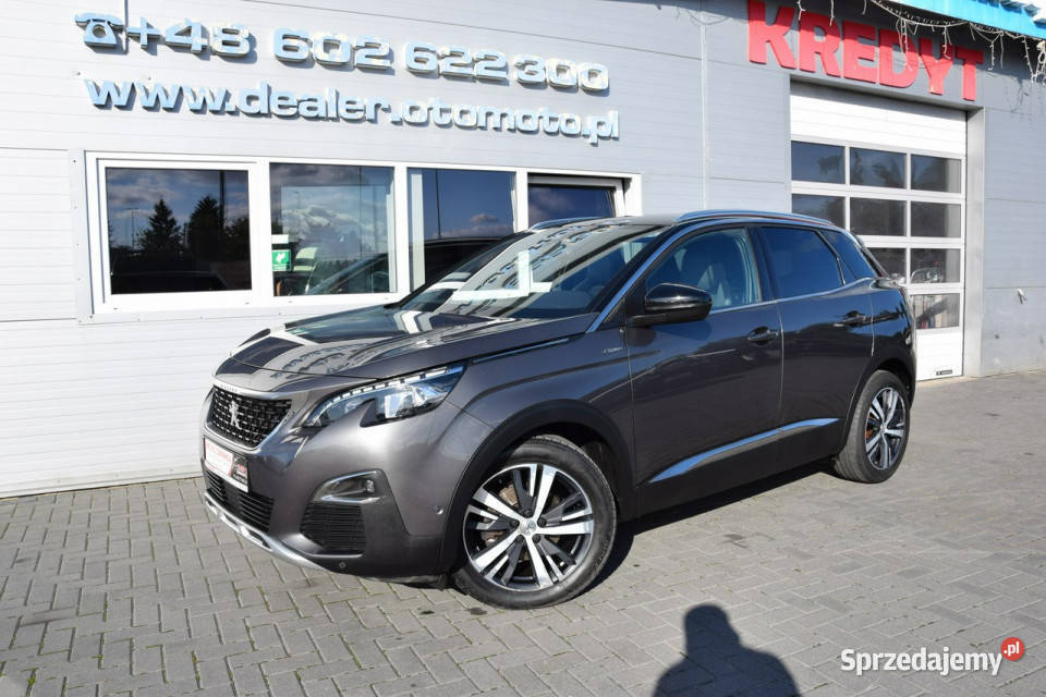 Peugeot 3008 12i Turbo GTLine 100 bezwypadkowy Hrubieszów