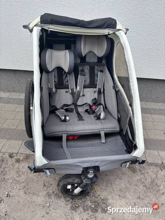 Przyczepka rowerowa Qeridoo Kidgoo 2 Sulejówek sprzedam