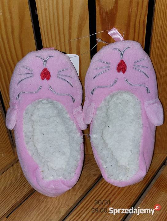 Kapcie baletki cieplutkie rozmiar 3031 Rozmiar 15 Wadowice